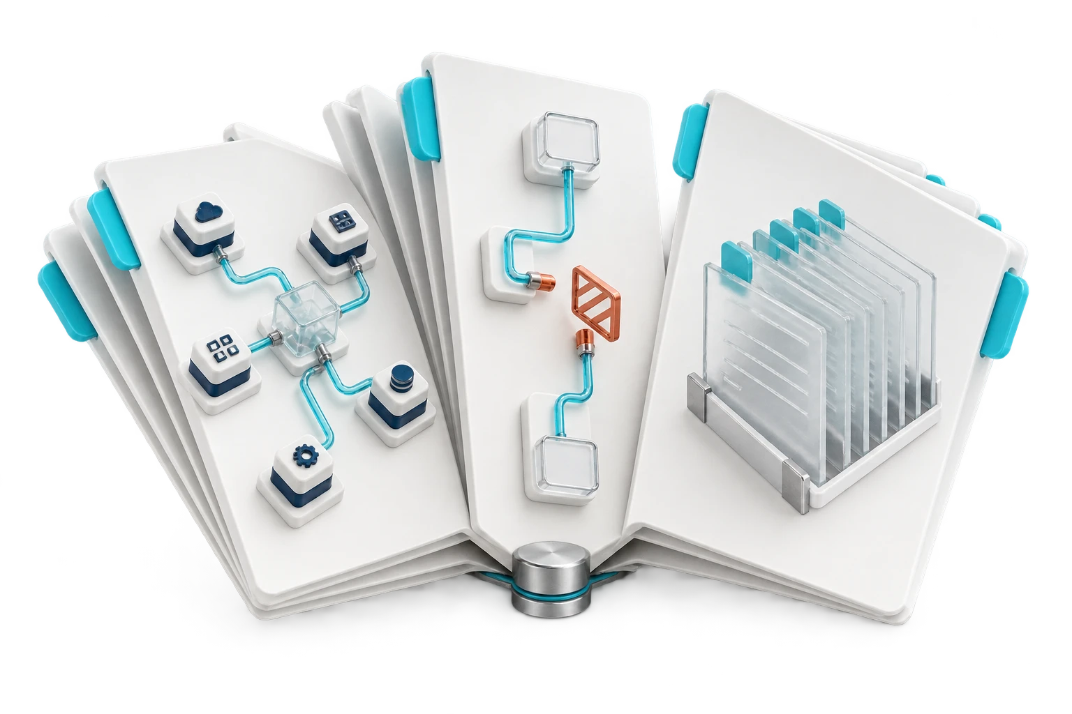 An organized technical reference collection connects agent architecture, threat paths, and evidence.