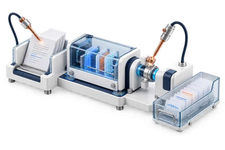 Adversarial probes test a connected workflow and produce an ordered evidence trail.