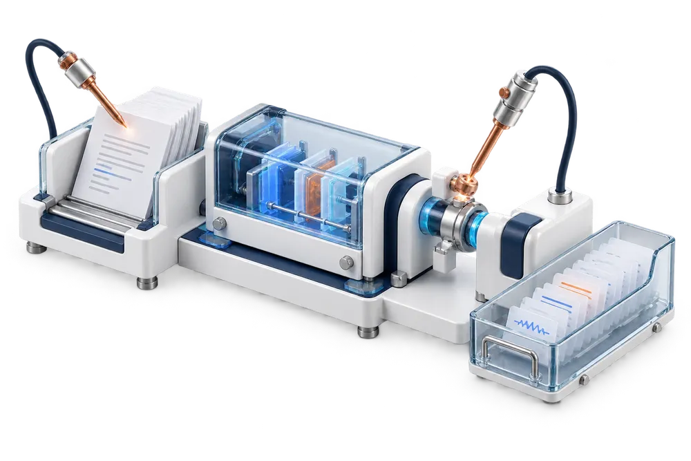 Adversarial probes test a connected workflow and produce an ordered evidence trail.