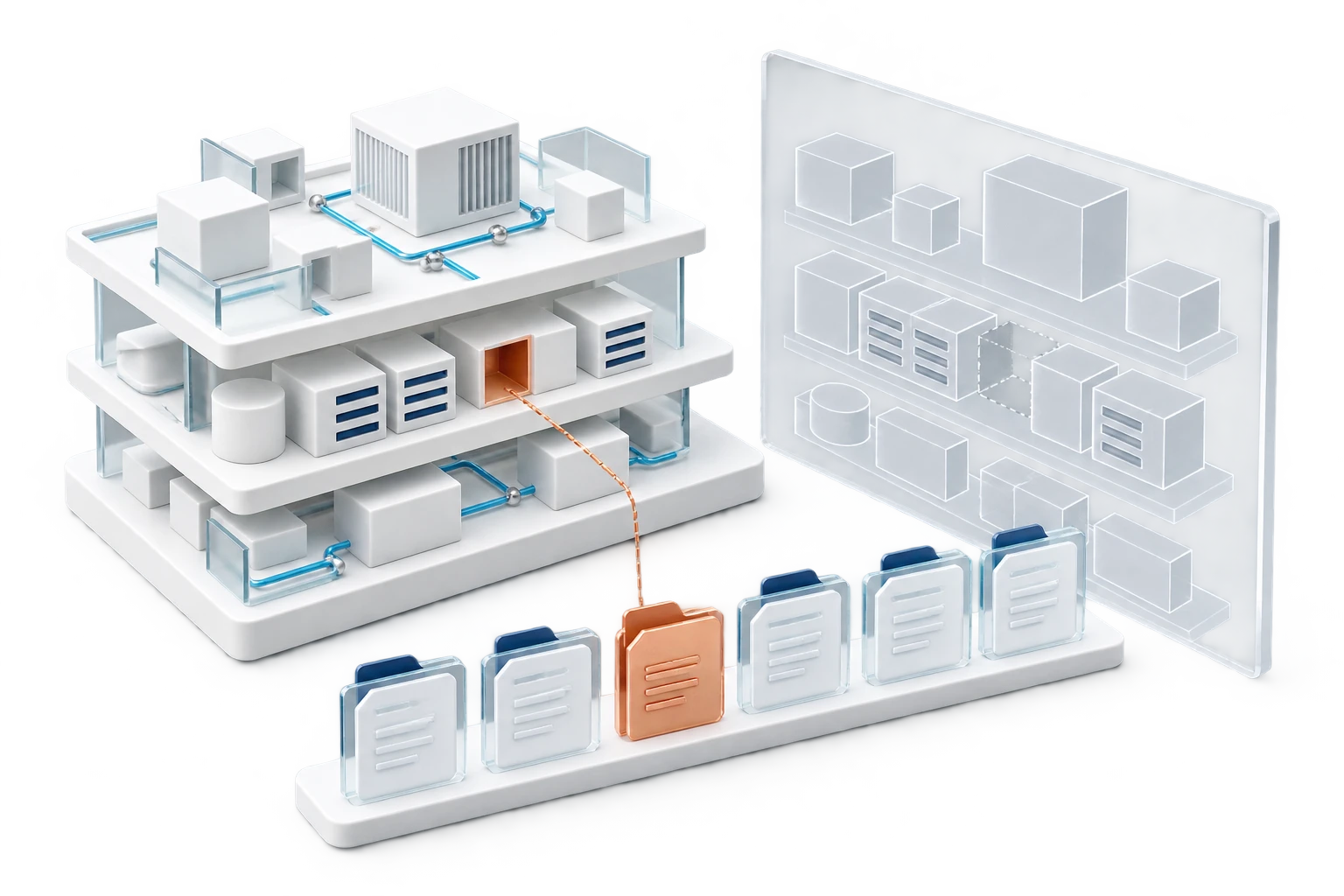 A scoped platform architecture is compared with control evidence and unresolved requirements.